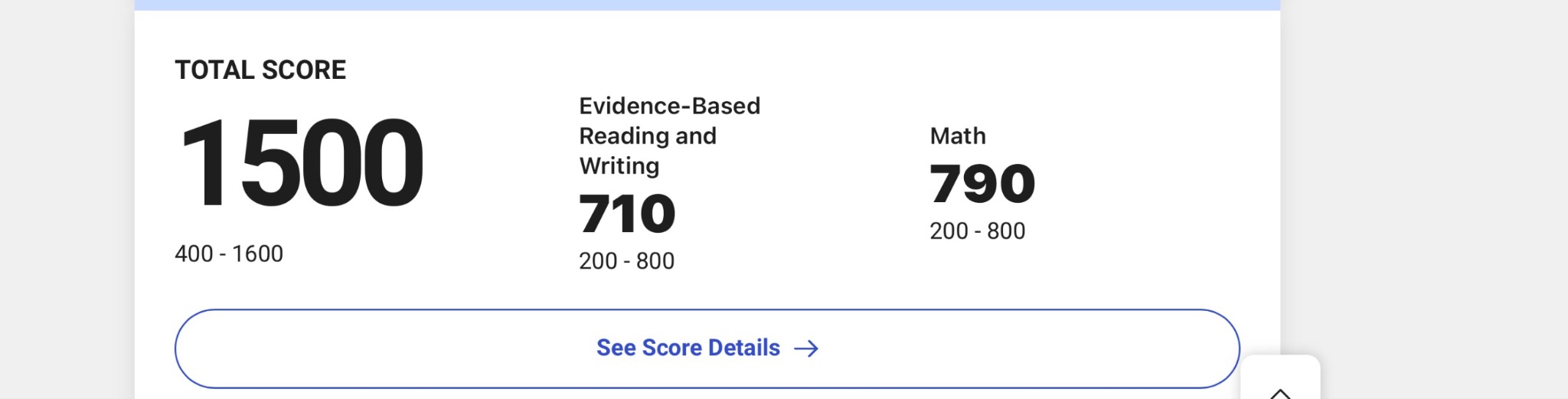 1370 → 1500 — real score report